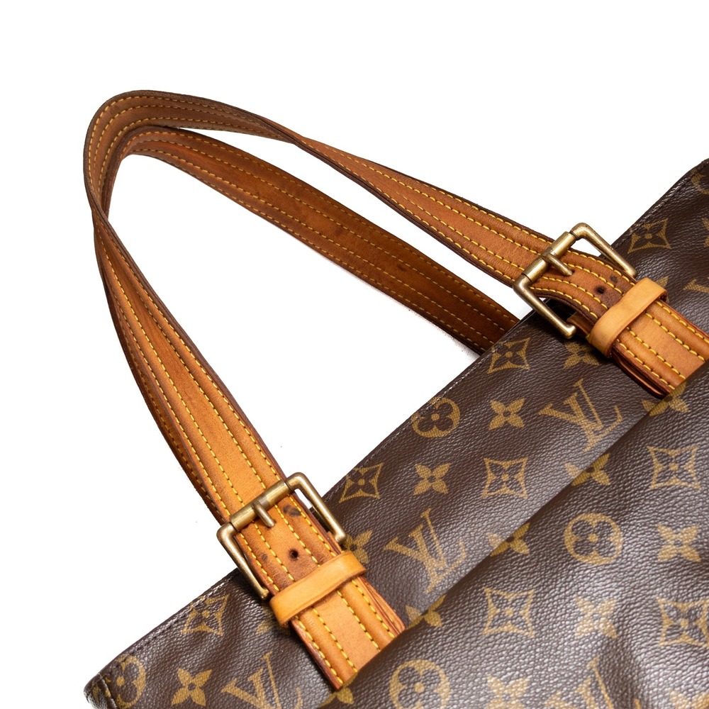 Louis Vuitton Monogram Multiple Cite Tote Bag Brown Canvas Shoulder Bag Vintage - Picture 7 of 13